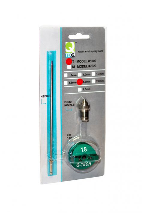 QTech HVLP needle/nozzle/aircap kit